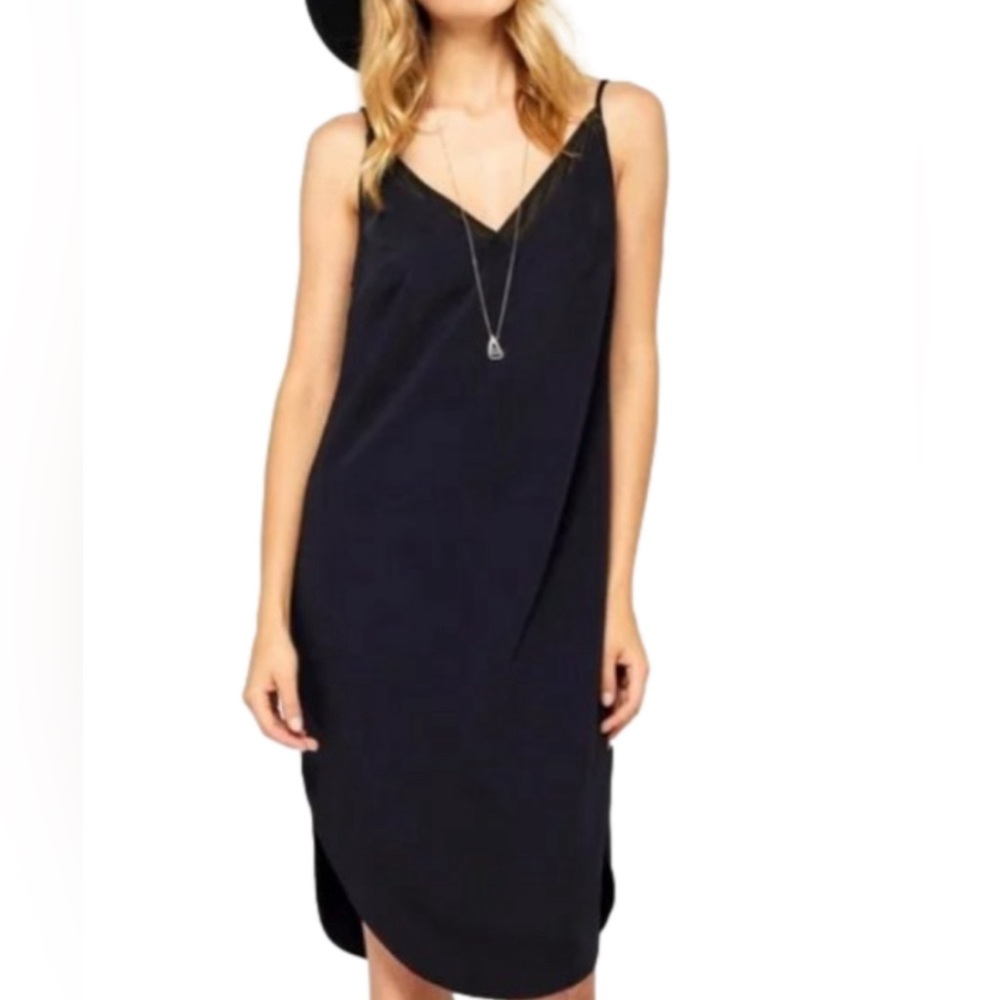 Gentle Fawn black slip dress size XS